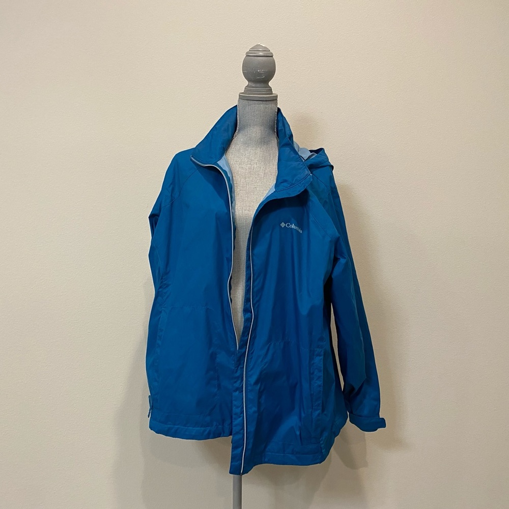 Columbia Sportswear Company Blue Windbreaker  2X